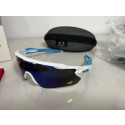 Oakley Radar Ev Xs Path Youth Fit Sunglasses Polished White Frame Sapphire Iridium Lens
