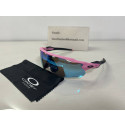 Oakley Radar EV Path OO9275 Sunglasses Pink Frame Prizm Sapphire Lens