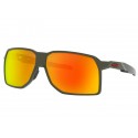Oakey Portal sunglasses Moss frame Prizm Ruby Polarized lens
