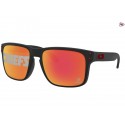 Oakley AFC Champion Kansas City Chiefs Holbrook™ sunglasses Matte Black frame Prizm Ruby lens