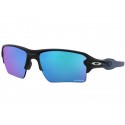 Oakley Dallas Cowboys Flak® 2.0 XL sunglasses Matte Black frame Prizm Sapphire lens