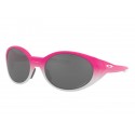 Oakley® Definition Eye Jacket™ Redux sunglasses Matte Shocking Pink Fade frame Prizm Black lens