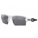 Oakley Flak™ 2.0 XL sunglasses Polished White frame Prizm Black Polarized lens