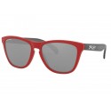 Oakley Frogskins™ (Asia Fit) Origins Collection sunglasses Matte Redline frame Prizm Black lens
