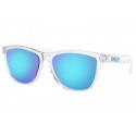 Oakley Frogskins (Asia Fit) sunglasses Crystal Clear frame Prizm Sapphire lens