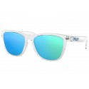 Oakley Frogskins™ Crystal Collection (Asia Fit) sunglasses Polished Clear frame Sapphire Iridium lens