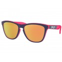 Oakley Frogskins™ Crystalline Collection sunglasses Translucent Neon Pink frame Prizm Rose Gold lens