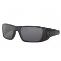 Oakley Fuel Cell sunglasses matte black frame / grey polarized lens