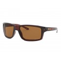 Oakley Gibston sunglasses Ploished Rootbeer frame Prizm Bronze lens