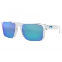 Oakley Holbrook™ XL sunglasses Polished Clear frame Prizm Sapphire Polarized lens