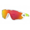 Oakley Jawbreaker™ Origins Collection sunglasses Polished White frame Prizm Ruby lens