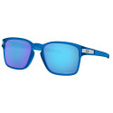 Oakley Latch™ Square (Asia Fit) sunglasses Matte Translucent Sapphire frame Prizm Sapphire Polarized lens
