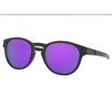 Oakley Latch™ sunglasses Matte Black frame Prizm Violet lens