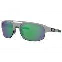 Oakley Mercenary (Asia Fit) sunglasses Matte Cool Grey frame Prizm Jade lens