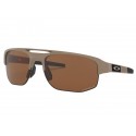 Oakley Mercenary sunglasses Terrain Tan frame Prizm Tungsten Polarized lens