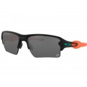 Oakley Miami Dolphins Flak® 2.0 XL sunglasses Matte Black frame Prizm Black lens