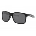 Oakley Portal X sunglasses Polished Black frame Prizm Black Polarized lens