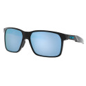 Oakley Portal X sunglasses Polished Black frame Prizm Deep Water Polarized lens