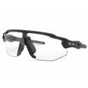 Oakley Radar® EV Advancer sunglasses Matte Black frame Clear To Black Iridium Photochromic lens