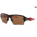 Oakley San Francisco 49ers Flak® 2.0 XL sunglasses Matte Black frame Prizm Tungsten lens