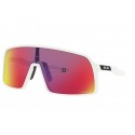 Oakley Sutro sunglasses Matte White frame Prizm Road lens