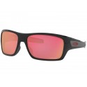 Oakley Turbine Prizm Snow Collection sunglasses Polished Black frame Prizm Snow Torch lens
