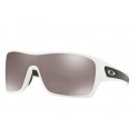 Oakley Turbine Rotor sunglasses Polished White frame Prizm Black Polarized lens