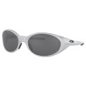 Oakley women Eye Jacket™ Redux sunglasses Silver frame Prizm Black Polarized lens