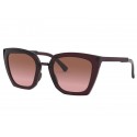 Oakley women Side Swept sunglasses Crystal Raspberry frame G40 Black Gradient lens