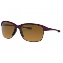 Oakley women Unstoppable sunglasses Raspberry Spritzer frame Brown Gradient Polarized lens
