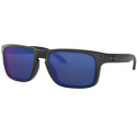 Oakley Holbrook sunglasses Matte Black frame Ice Iridium Polarized lens