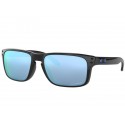 Oakley Holbrook sunglasses Polished Black frame Prizm Deep Water Polarized lens