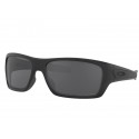 Oakley Turbine sunglasses Matte Black frame Gery Polarized lens
