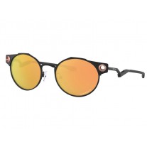 Oakley Deadbolt sunglasses Satin Black frame Prizm Rose Gold Polarized lens