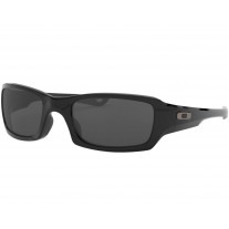 Oakley Five squared sunglasses Polished Black frame Grey lens