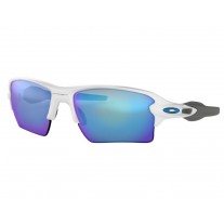 Oakley Flak™ 2.0 XL Team Colors sunglasses Polished White frame Prizm Sapphire lens