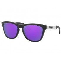 Oakley Frogskins™ Mix sunglasses Matter Black frame Prizm Violet lens