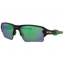 Oakley Green Bay Packers Flak® 2.0 XL sunglasses Matte Black frame Prizm Jade lens