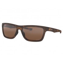 Oakley Holston sunglasses Matte Brown Tortoise frame Prizm Tungsten lens