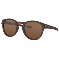 Oakley Latch™ (Asia Fit) sunglasses Matte Brown Tortoise frame Prizm Tungsten Polarized lens