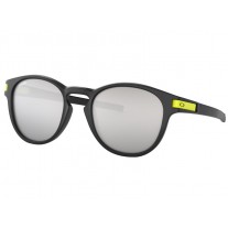 Oakley Latch™ Valentino Rossi Signature Series sunglasses Matte Black frame Chrome Iridium lens