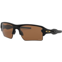 Oakley New Orleans Saints Flak® 2.0 XL sunglasses Matte Black frame Prizm Tungsten lens