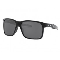 Oakley Portal X sunglasses Polished Black frame Prizm Black Polarized lens