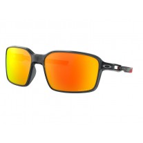 Oakley Siphon sunglasses Crystal Black frame Prizm Ruby Polarized lens