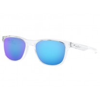 Oakley Trillbe™ X sunglasses Polished Clear frame Sapphire Iridium Polarized lens