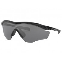 Oakley women M2 Frame® XL sunglasses Polished Black frame Black Iridium Polarized lens
