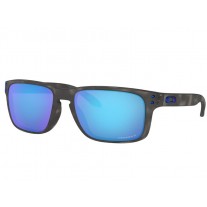 Oakley Holbrook sunglasses Matte Black Tortoise frame Prizm Sapphire Polarized lens