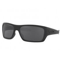 Oakley Turbine sunglasses Matte Black frame Gery Polarized lens