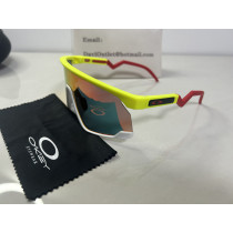 Oakley BXTR Sunglasses OO9280 Yellow Frame Pink Lenses