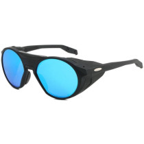 Oakley Men's OO9440 Clifden Sunglasses Black Frame Blue lenses